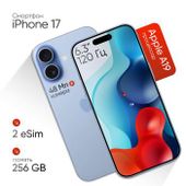 6.3" Смартфон Apple iPhone 17 256Gb, A3519, голубой