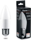 Лампа LED FERON E27, свеча, 7.5Вт, одна шт.