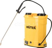 Опрыскиватель Huter SP-16AC, аккумуляторный, ранцевый, 16л, желтый/черный