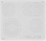 Электрическая варочная поверхность ZUGEL ZEH603W, стеклокерамика, белый