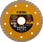 Алмазный диск DENZEL 73108,  125мм, универсальный