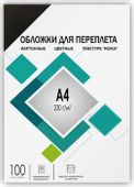 Обложка HELEOS CCA4B, A4, 230г/м2, 100, черный
