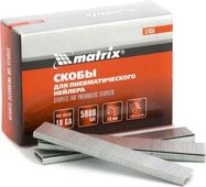 Скобы для пневмоинструмента MATRIX 57655