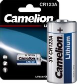 CR123A Батарейка CAMELION Lithium CR123A-BP1,  1 шт.