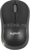 Мышь беспроводная Logitech M185, USB, черный и серый