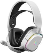 Гарнитура игровая A4TECH Bloody GR365, Bluetooth/Радио/3,5 мм, беспроводная, белый