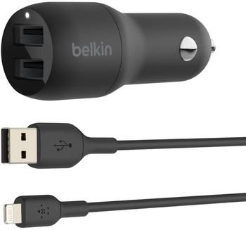 Автомобильное зарядное устройство Belkin CCD001bt1MBK,  черный