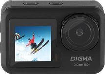 Экшн-камера Digma DiCam 980, черный