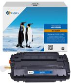 Картридж G&G GG-CE255A, черный