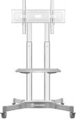 Стойка для телевизора ONKRON TS1351, 32-65", напольный, мобильный, белый