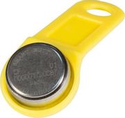 Ключ домофона TANTOS TM1990A iButton TS желтый