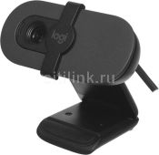 Web-камера Logitech HD Webcam Brio 100, черный