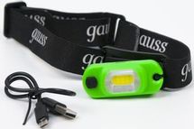 Налобный фонарь GAUSS GFL408, 3Вт