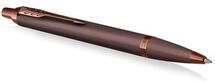 Ручка шариковая Parker IM Monochrome K328 Burgundy PVD чернила синий коробка подарочная