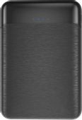 Внешний аккумулятор (Power Bank) PERO PB01,  5000мAч,  черный