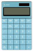 Калькулятор Deli Nusign, ENS041blue, синий