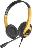 Гарнитура A4TECH Fstyler FH100U, USB, желтый / черный
