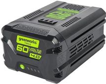 Батарея аккумуляторная GREENWORKS G60B4, 60В, 4Ач, Li-Ion