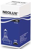 Лампа автомобильная галогенная NEOLUX N708, H8, 3200К, 1шт