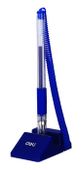 Упаковка ручек гелевых Deli Daily E6791blue корп.прозрачный d=0.5мм чернила синий резин. манжета