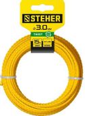 Леска для триммеров STEHER 75020-3.0, 3мм, 15м