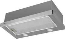 Встраиваемая вытяжка HOMSAIR Flat 50 Inox, управление кулисные переключатели, нержавеющая сталь