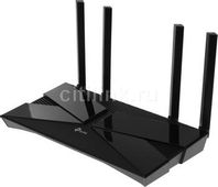 Wi-Fi роутер TP-LINK Archer AX10, Wi-Fi 6, AX1500, 4 LAN, черный