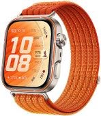 Смарт-часы Huawei Watch Fit 5 Pro Niki-B29W, 1.92", оранжевый/серебристый
