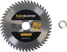Пильный диск HANSKONNER H9022-190-30/20-48, 190мм, по дереву