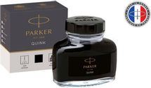 Флакон с чернилами Parker Quink Z13 цвет чернил: черный, для ручек перьевых