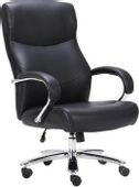 Кресло BRABIX Total HD-006, экокожа, до 180кг, черный