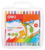 Пастель масляная Deli Color Kids EC20124 EC20124,  шестигранные,  24 цвета