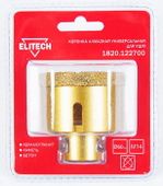 Коронка Elitech 1820.122700, универсальная, 60мм