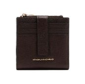 Чехол для кредитных карт Piquadro Patricia PP6843W140R/M, кожа натуральная, коричневый