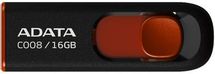 Флешка USB A-Data Classic C008 16ГБ, USB2.0, красный и черный