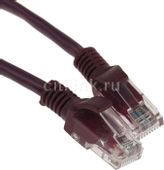 Патч-корд CABLEXPERT PP12-3M/V литой (molded), UTP, кат.5E, 3м, фиолетовый