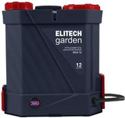 Опрыскиватель Elitech Оса 12, аккумуляторный, ранцевый, 12л, черный/красный