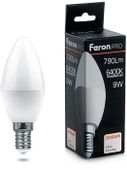 Лампа LED FERON E14, свеча, 9Вт, одна шт.