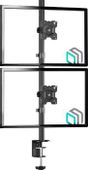 Кронштейн для мониторов ONKRON D208E, до 34", до 16кг, настольный, поворот и наклон, черный