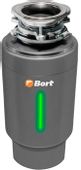 Измельчитель пищевых отходов Bort Titan 6000 600Вт серый
