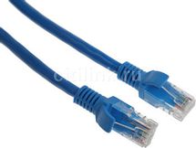 Патч-корд CABLEXPERT PP6U-0.25M/B литой (molded), UTP, кат.6, 0.25м, синий