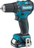 Дрель-шуруповерт Makita DF332DWAE, 2Ач