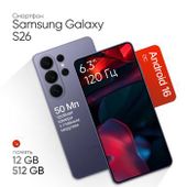 Смартфон Samsung Galaxy S26 12/512Gb, 2 nano SIM + 2 eSIM, фиолетовый
