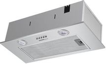 Встраиваемая вытяжка HOMSAIR Camelia Power 60 Inox, управление кнопочное, серебристый