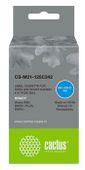 Картридж Cactus CS-M21-125C342, 6мм, черный шрифт, белый фон, 2.1м
