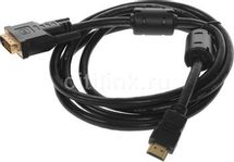 Кабель-переходник аудио-видео Buro HDMI (m) - DVI-D (m), 1.8м