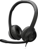 Гарнитура Logitech H390,  USB, проводная, черный