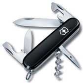 Складной нож Victorinox Spartan, функций: 12, 91мм, черный