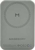 Внешний аккумулятор (Power Bank) MAGSSORY PBN022, 10000мAч, титановый