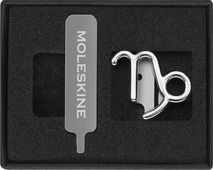Шильд-символ Moleskine Zodiac металл серебристый коробка с европод. Козерог
